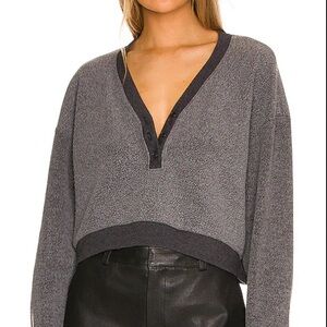 Michael Lauren Gray Cozy Sweatshirt